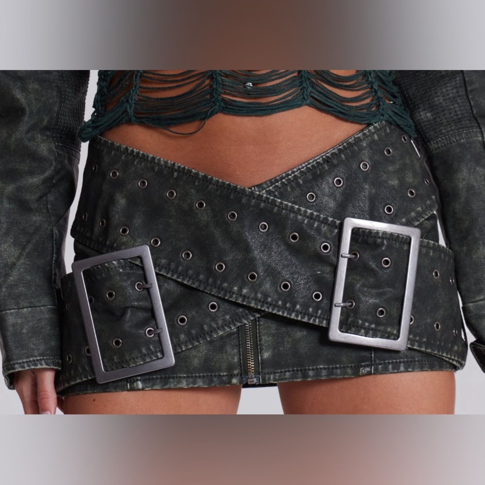 Jaded London Assassin mini skirt